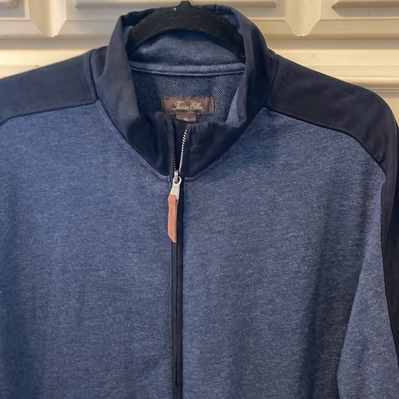 EUC Men’s Tasso Elba Full Zip Sweater. - Picture 2 of 5